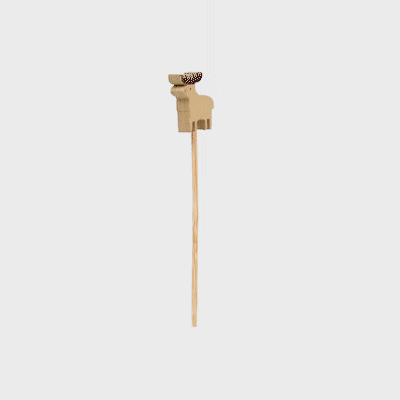 Pixy Natural Bamboo Rudolph Pick - 3 1/2" - 1000 count box