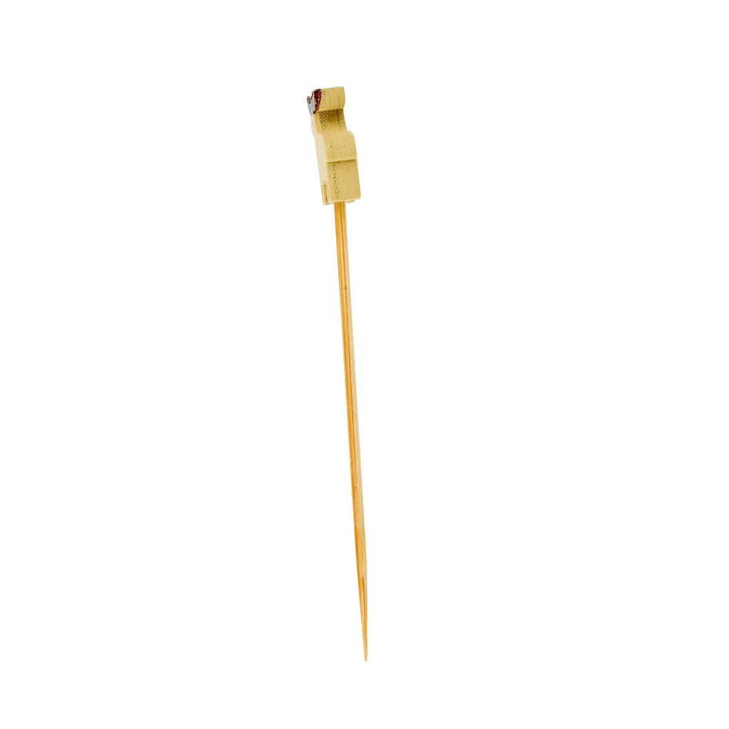 Pixy Natural Bamboo Rudolph Pick - 3 1/2" - 1000 count box