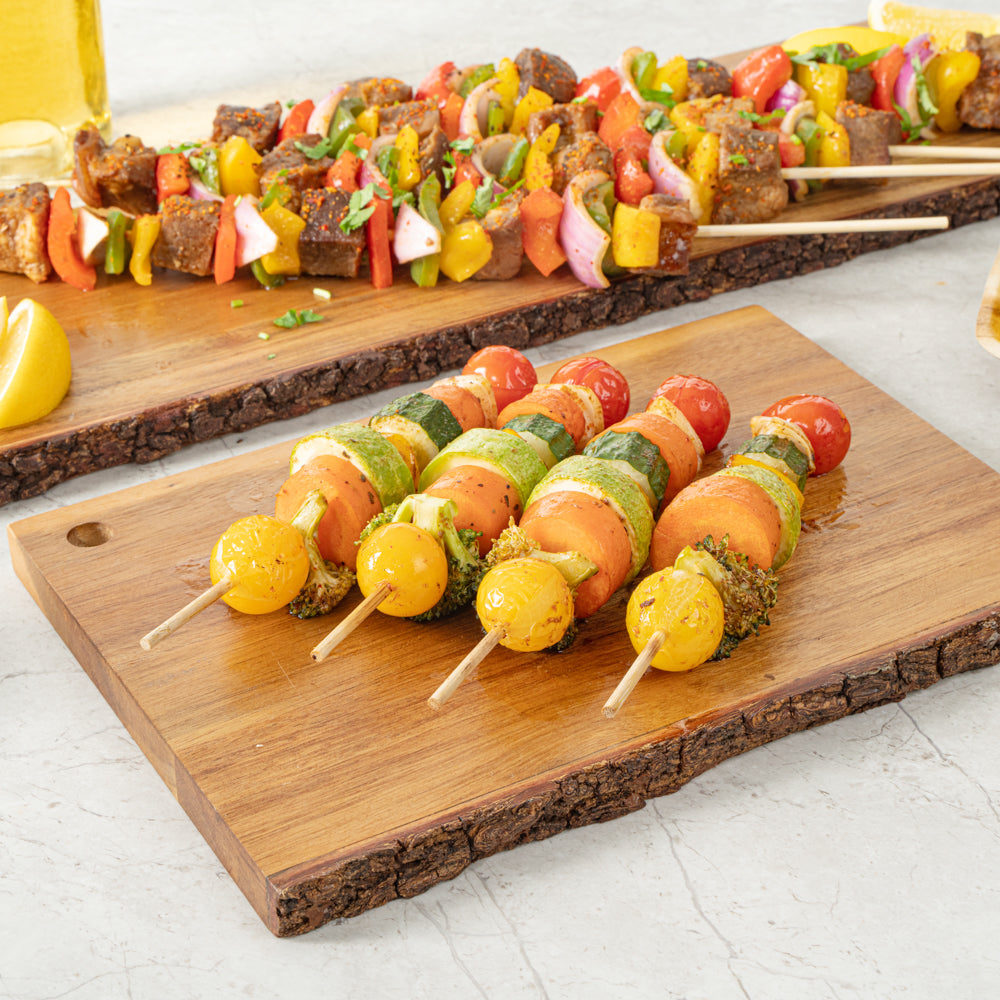 Robata Sturdy Natural Bamboo Grilling Skewer - Heavy Duty - 8" - 1000 count box