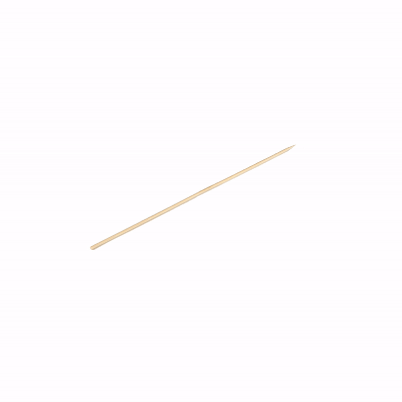 Robata Sturdy Natural Bamboo Grilling Skewer - Heavy Duty - 16" - 1000 count box