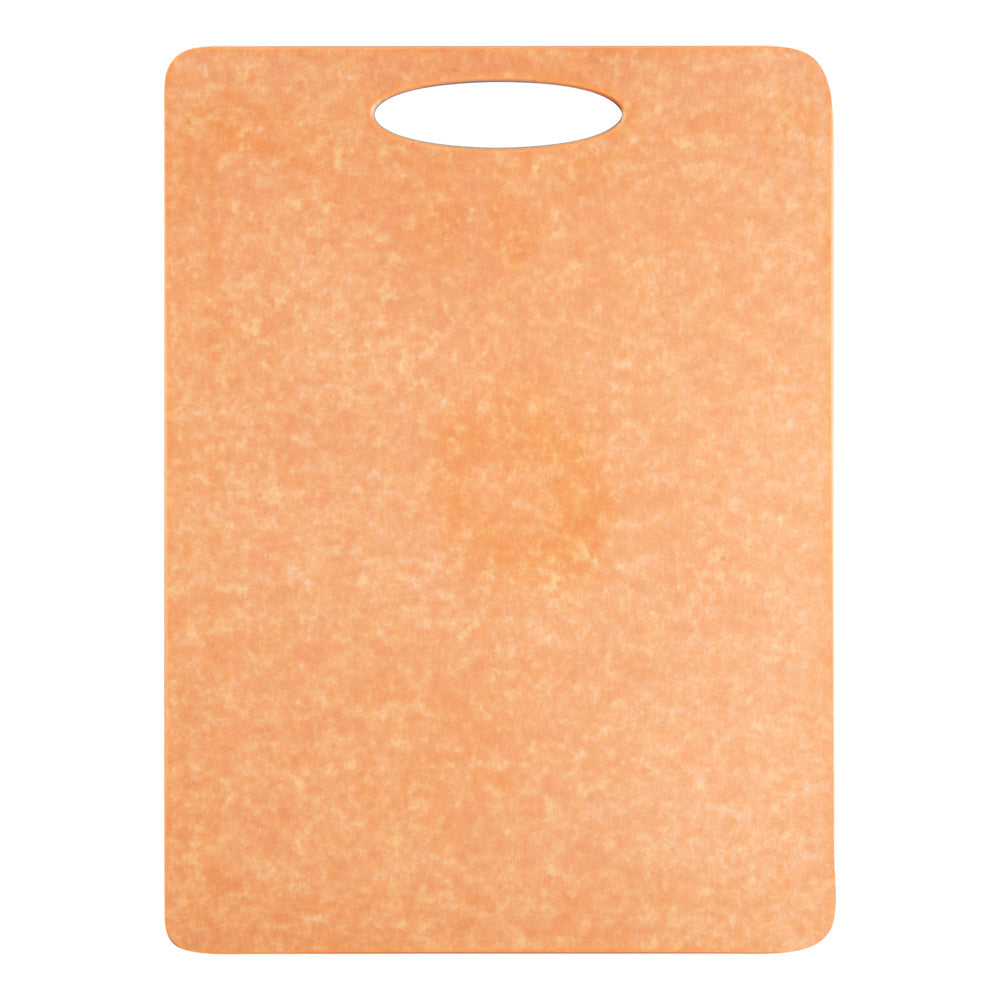 Nature Tek Wood Gourmet Cutting Board - with Juice Groove, Handle - 14 1/2" x 10 3/4" - 1 count box