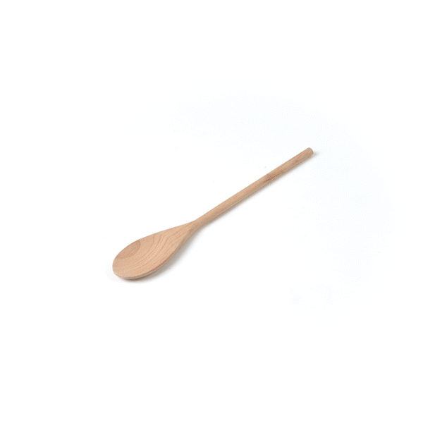 Nature Tek Beechwood Wooden Spoon - 12" - 100 count box