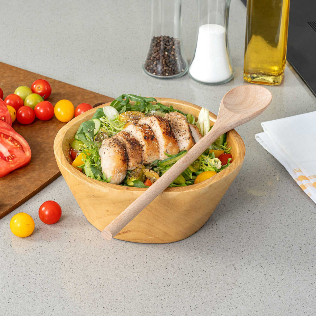 Nature Tek Beechwood Wooden Spoon - 14" - 1 count box