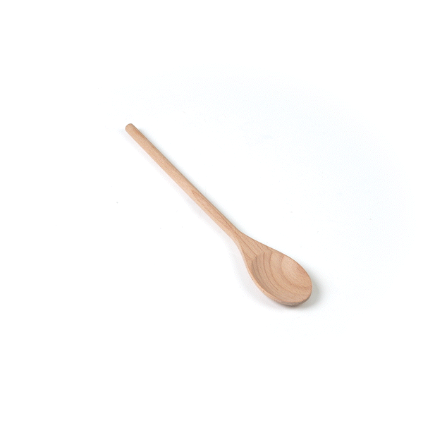 Nature Tek Beechwood Wooden Spoon - 14" - 1 count box
