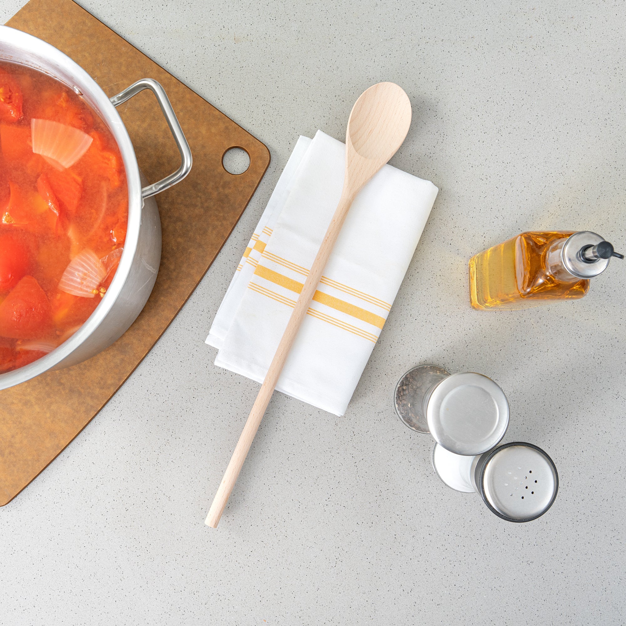 Nature Tek Beechwood Wooden Spoon - 18" - 100 count box