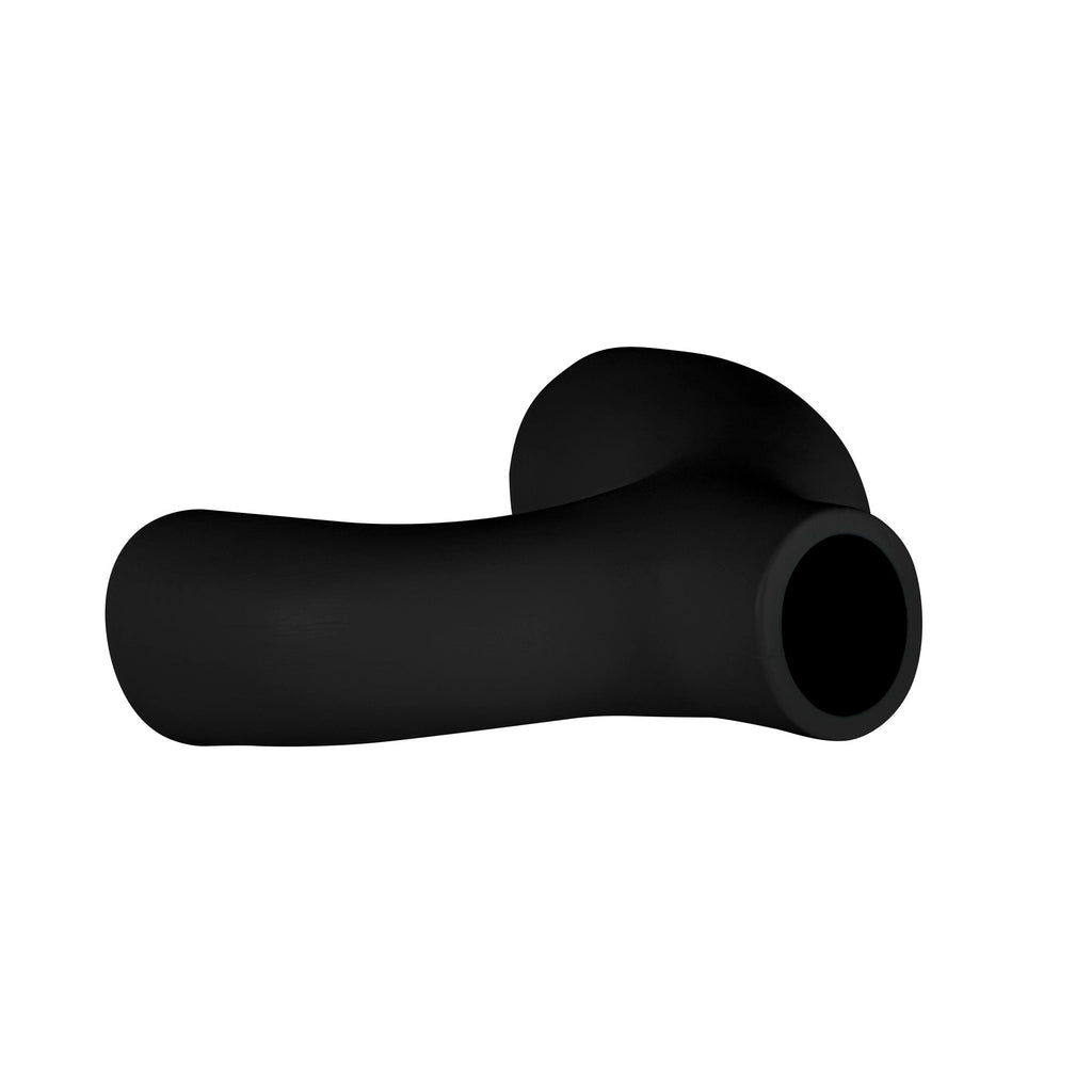 Table Art Black Ceramic Soft Arch Vase - 9'' x 3 1/4'' x 8'' - 1 count box