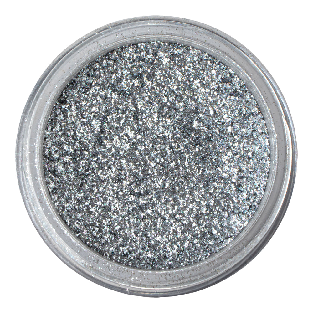 Pastry Tek 5g Dark Silver Edible Luster Dust - Food Grade - 1 count box