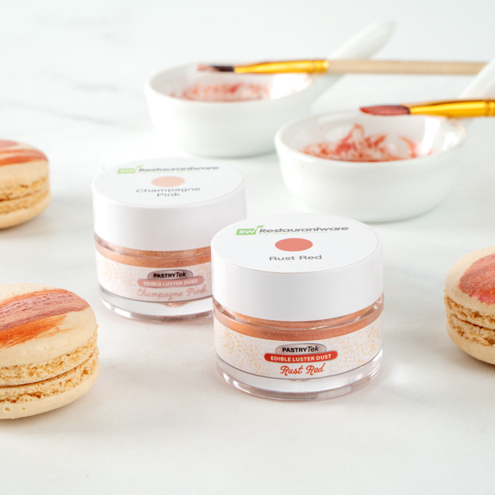 Pastry Tek 5g Rust Red Edible Luster Dust - Food Grade - 1 count box