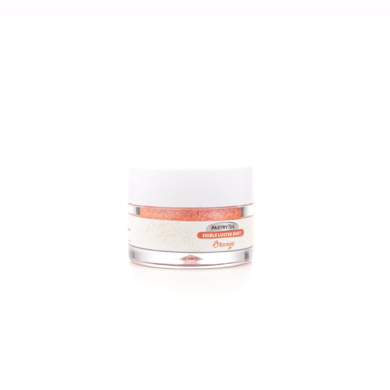 Pastry Tek 5g Orange Edible Luster Dust - Food Grade - 1 count box