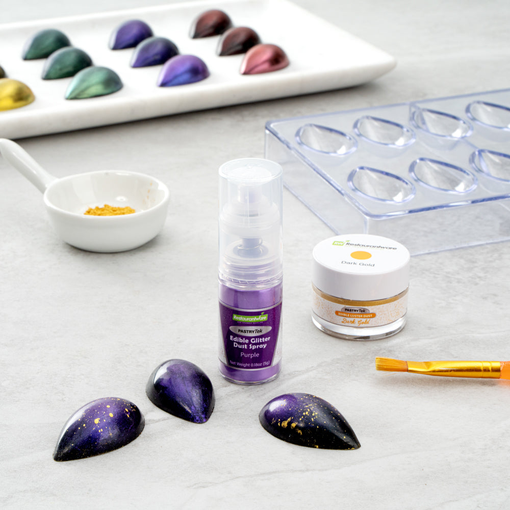 Pastry Tek 5g Purple Edible Glitter Dust Spray - 1 count box