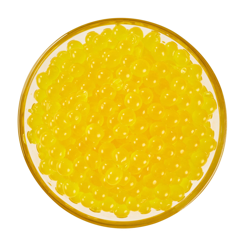 Tea Tek 7 lb Popping Boba - Orange - 4 count box