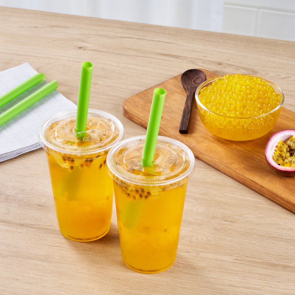 Tea Tek 7 lb Popping Boba - Passion Fruit - 1 count box