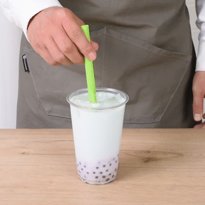 Tea Tek 7 lb Blueberry Popping Boba - 4 count box