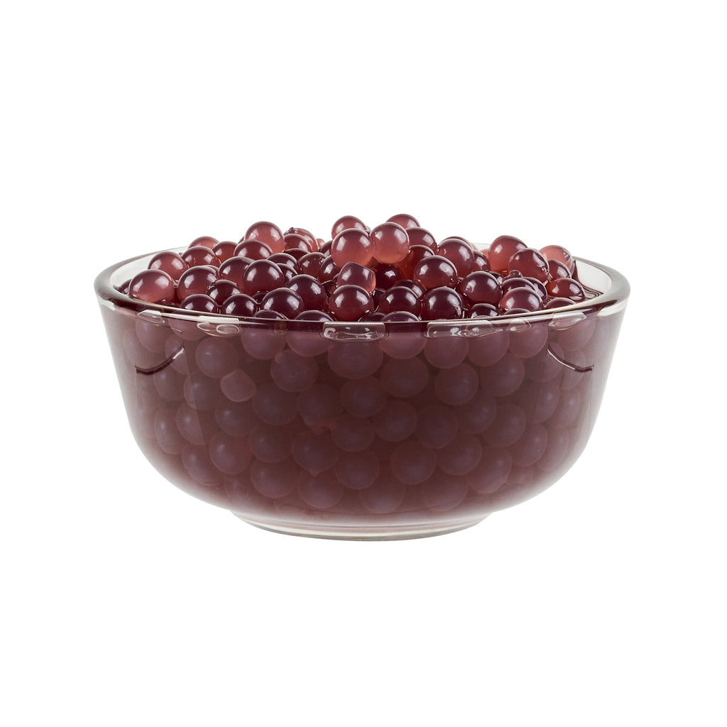 Tea Tek 7 lb Blueberry Popping Boba - 4 count box