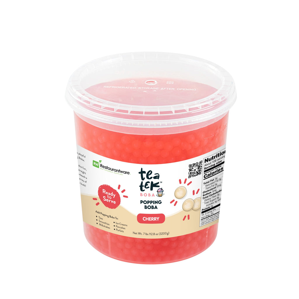 Tea Tek 7 lb Cherry Popping Boba - 1 count box