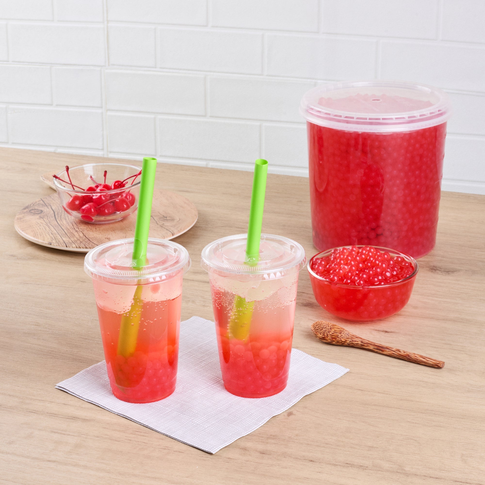 Tea Tek 7 lb Cherry Popping Boba - 1 count box