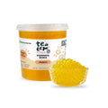 Tea Tek 7 lb Popping Boba - Peach - 1 count box