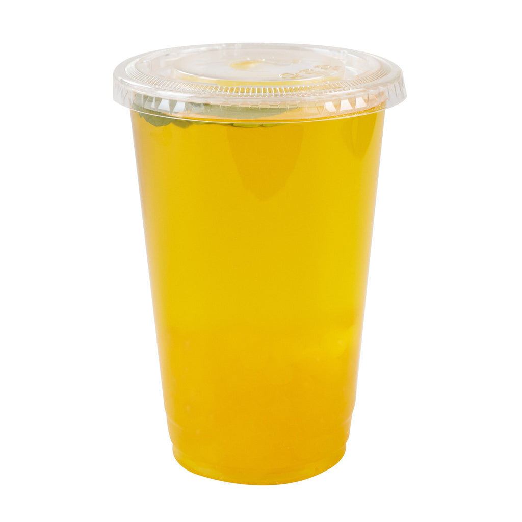 Tea Tek 7 lb Popping Boba - Peach - 1 count box