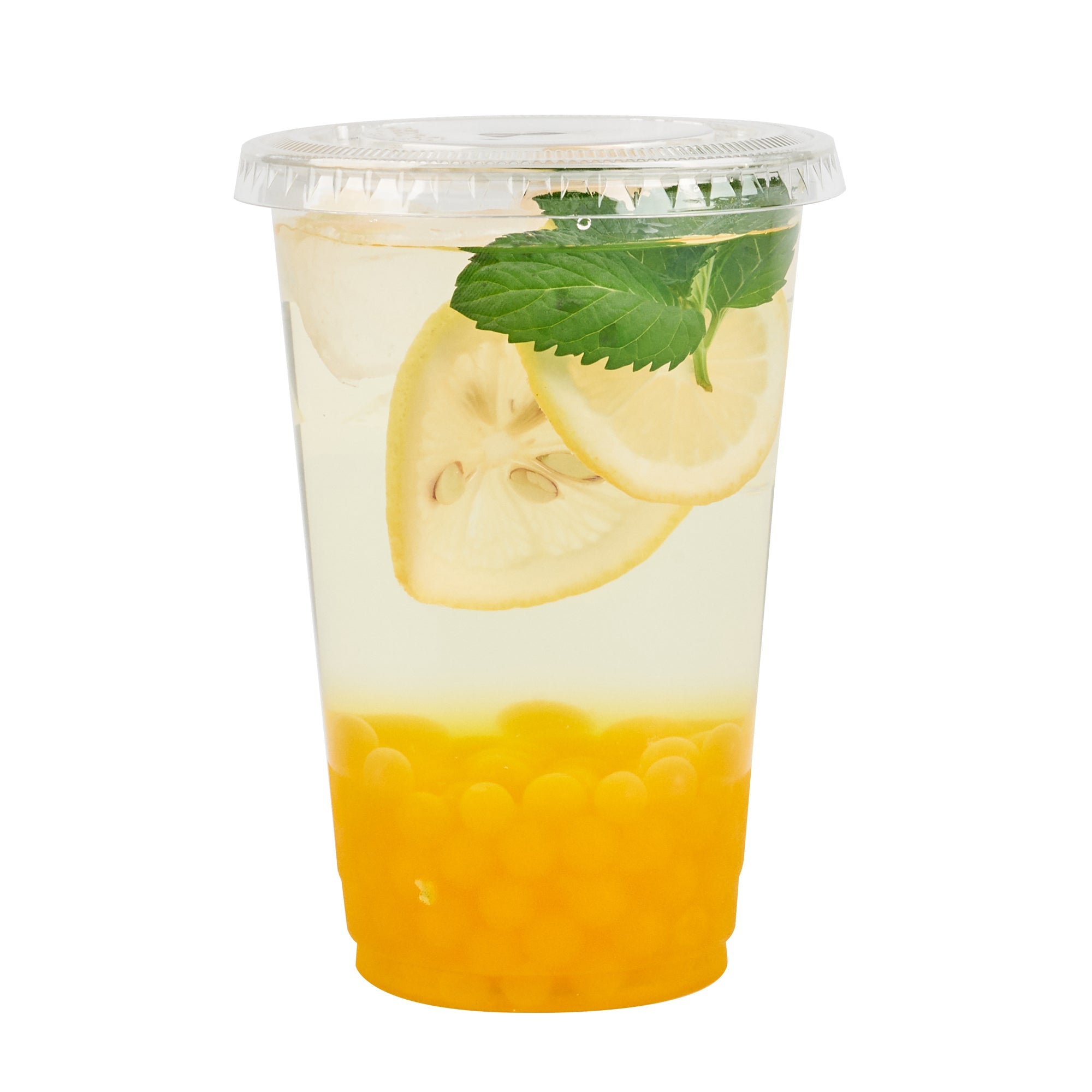 Tea Tek 7 lb Lemon Popping Boba - 1 count box