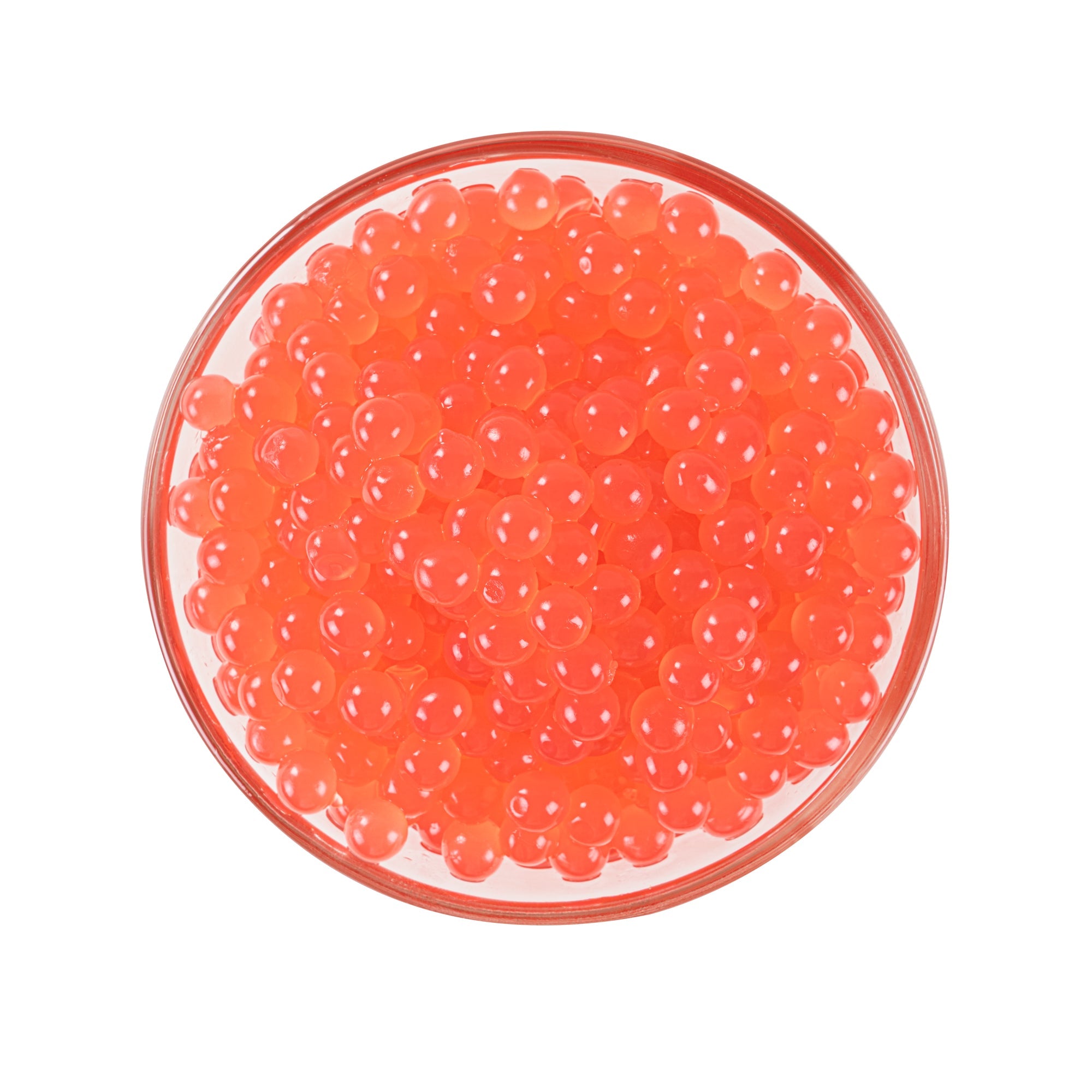 Tea Tek 7 lb Popping Boba - Rose - 4 count box