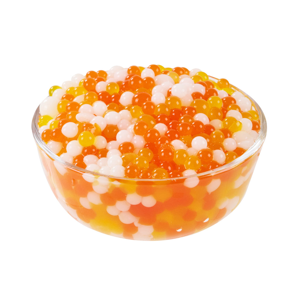 Tea Tek 6.8 lb Assorted Rainbow Popping Boba - 4 count box