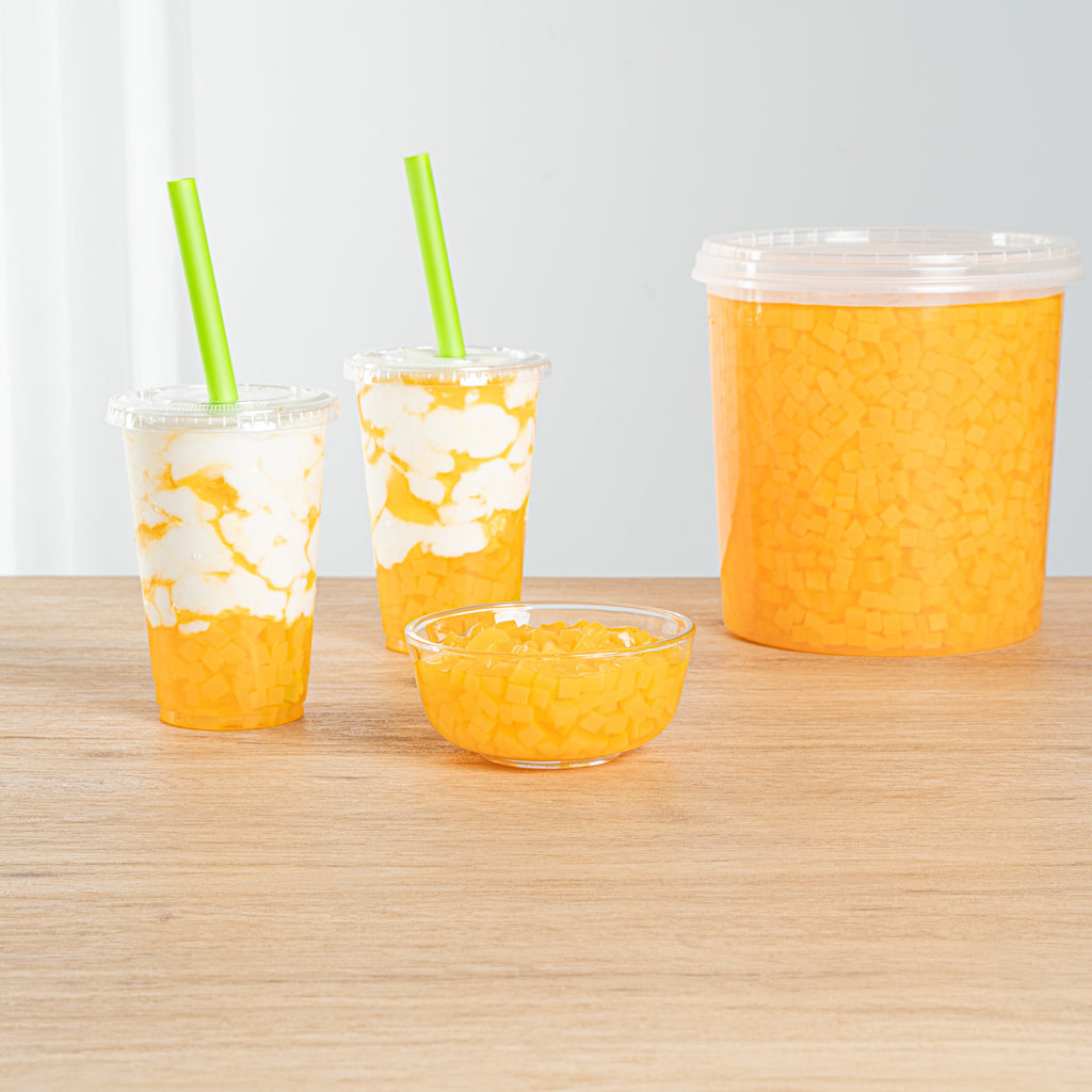 Tea Tek 7.28 lb Jelly Topping - Mango - 1 count box