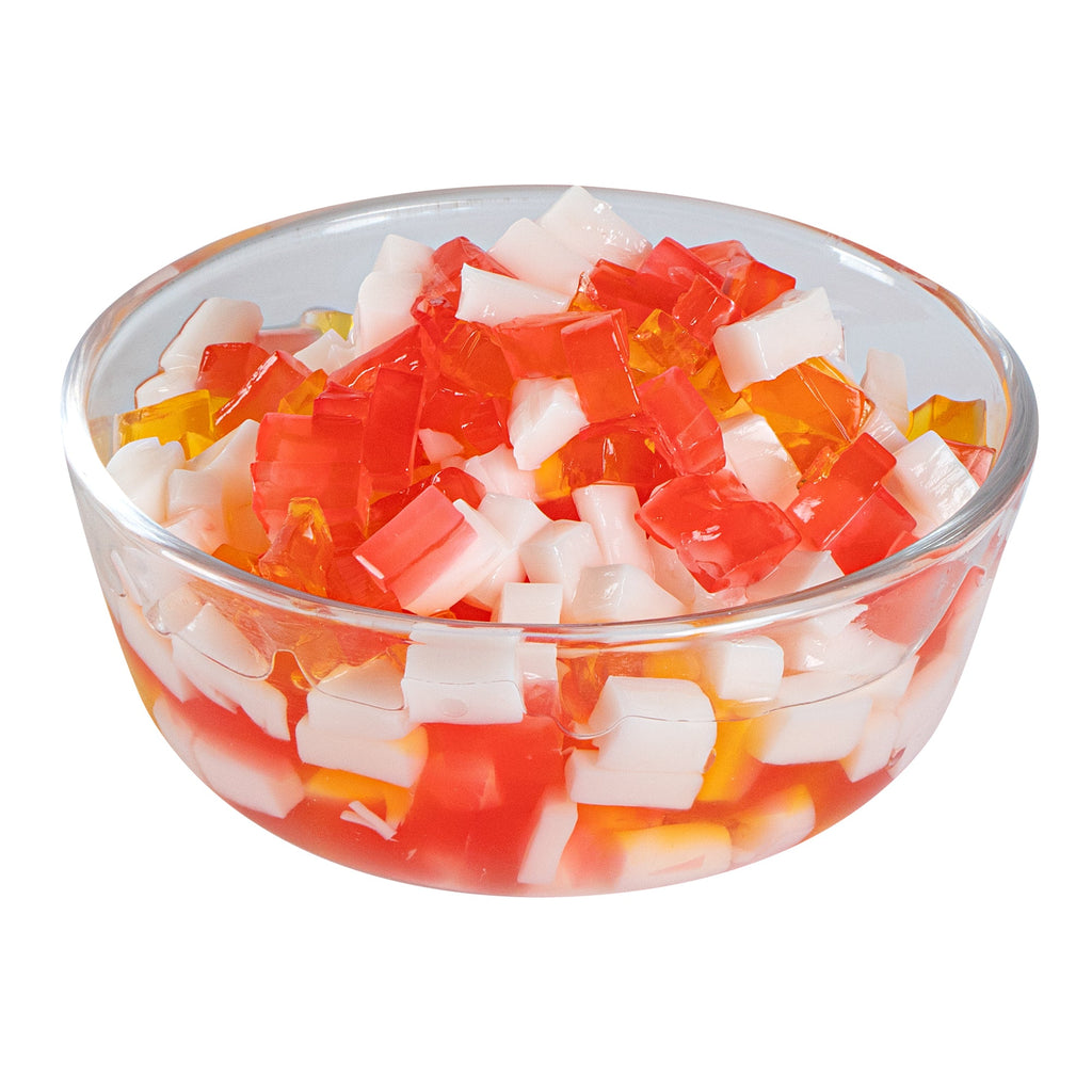 Tea Tek 8.48 lb Jelly Topping - Assorted Rainbow - 4 count box