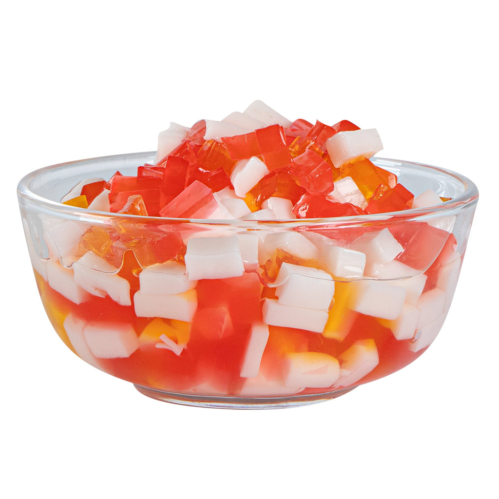 Tea Tek 8.48 lb Jelly Topping - Assorted Rainbow - 4 count box