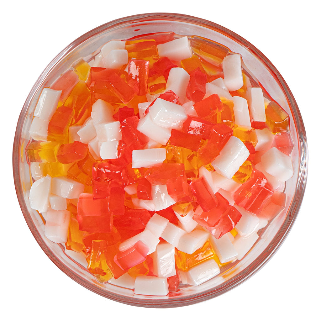 Tea Tek 8.48 lb Jelly Topping - Assorted Rainbow - 4 count box