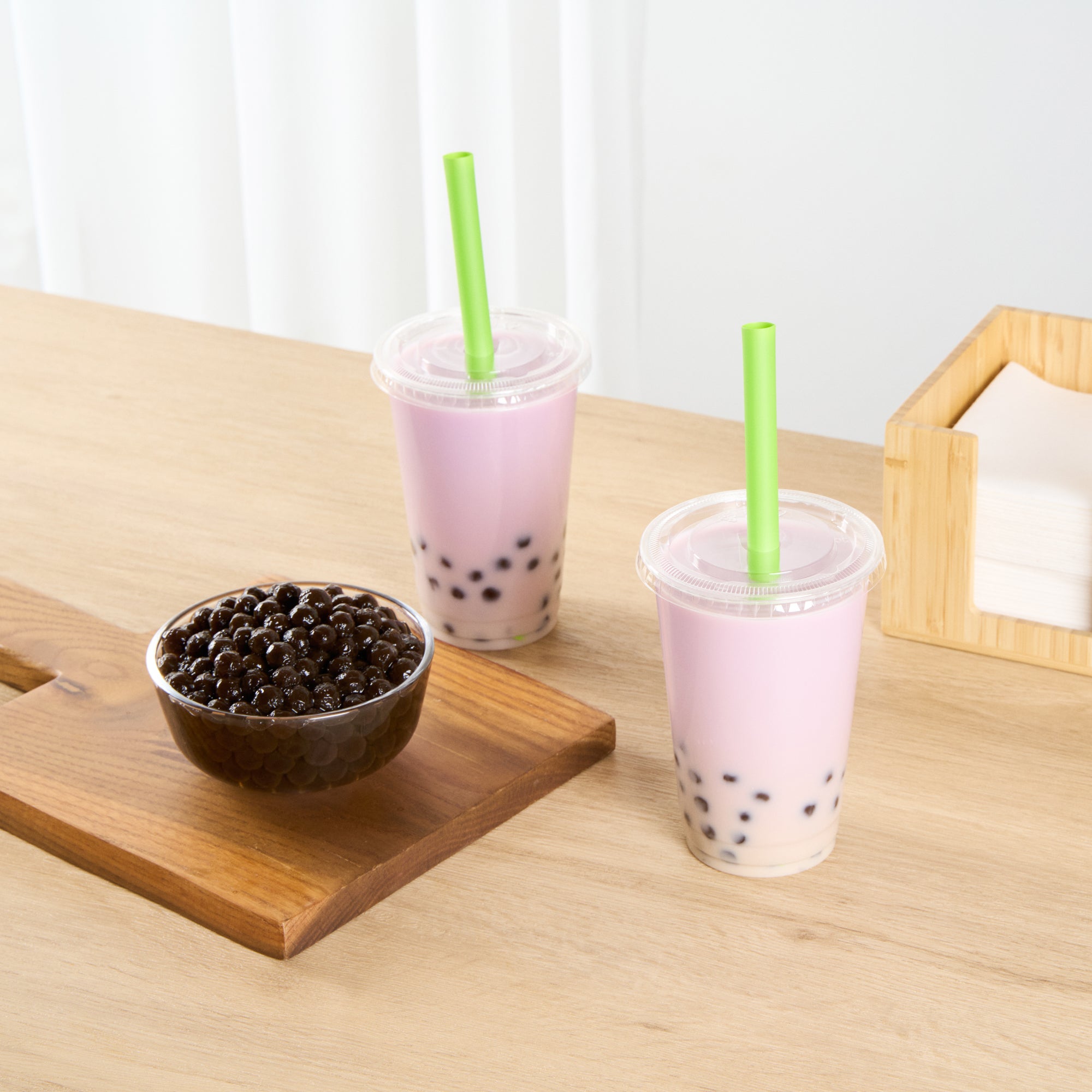 Tea Tek 6 lb Tapioca Boba Pearls - Original - 6 count box