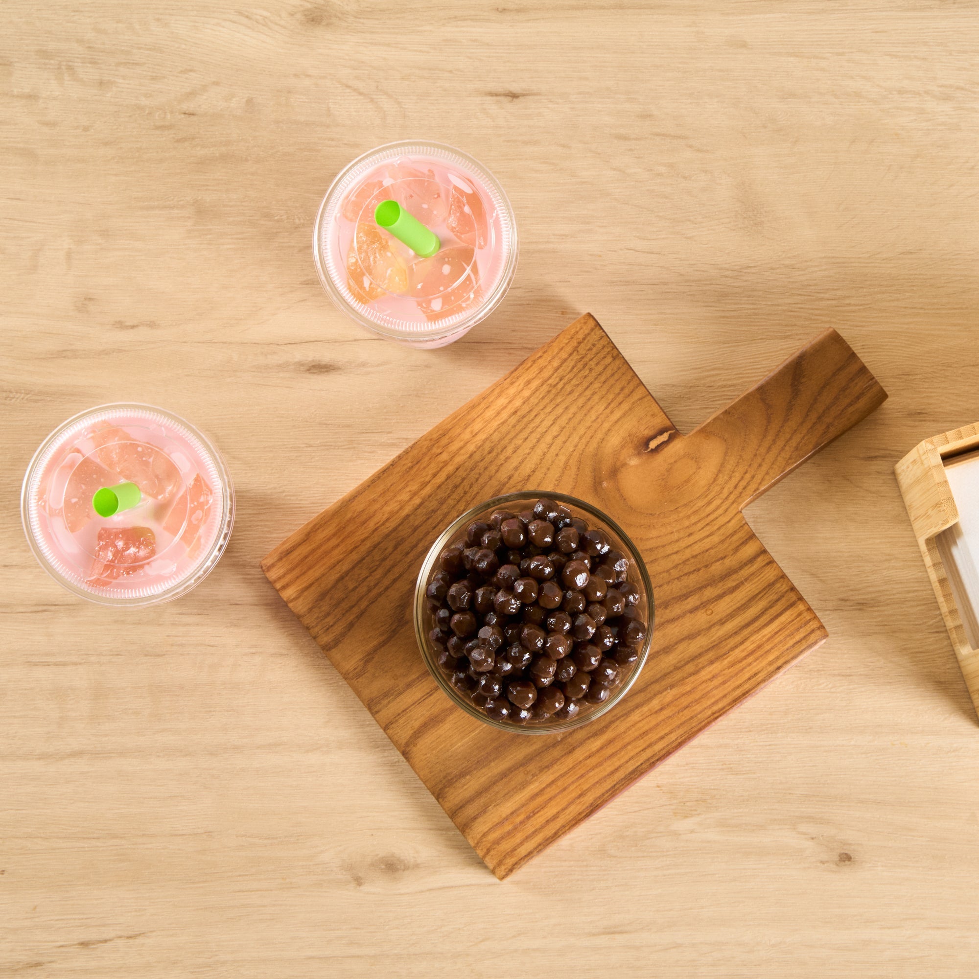 Tea Tek 6 lb Tapioca Boba Pearls - Instant - 6 count box