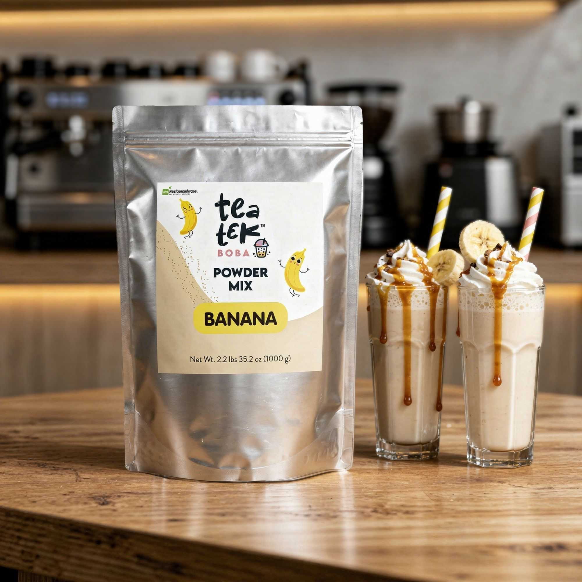 Tea Tek 35 oz Banana Powder Mix - 1 count box