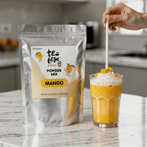 Tea Tek 35 oz Mango Powder Mix - 10 count box