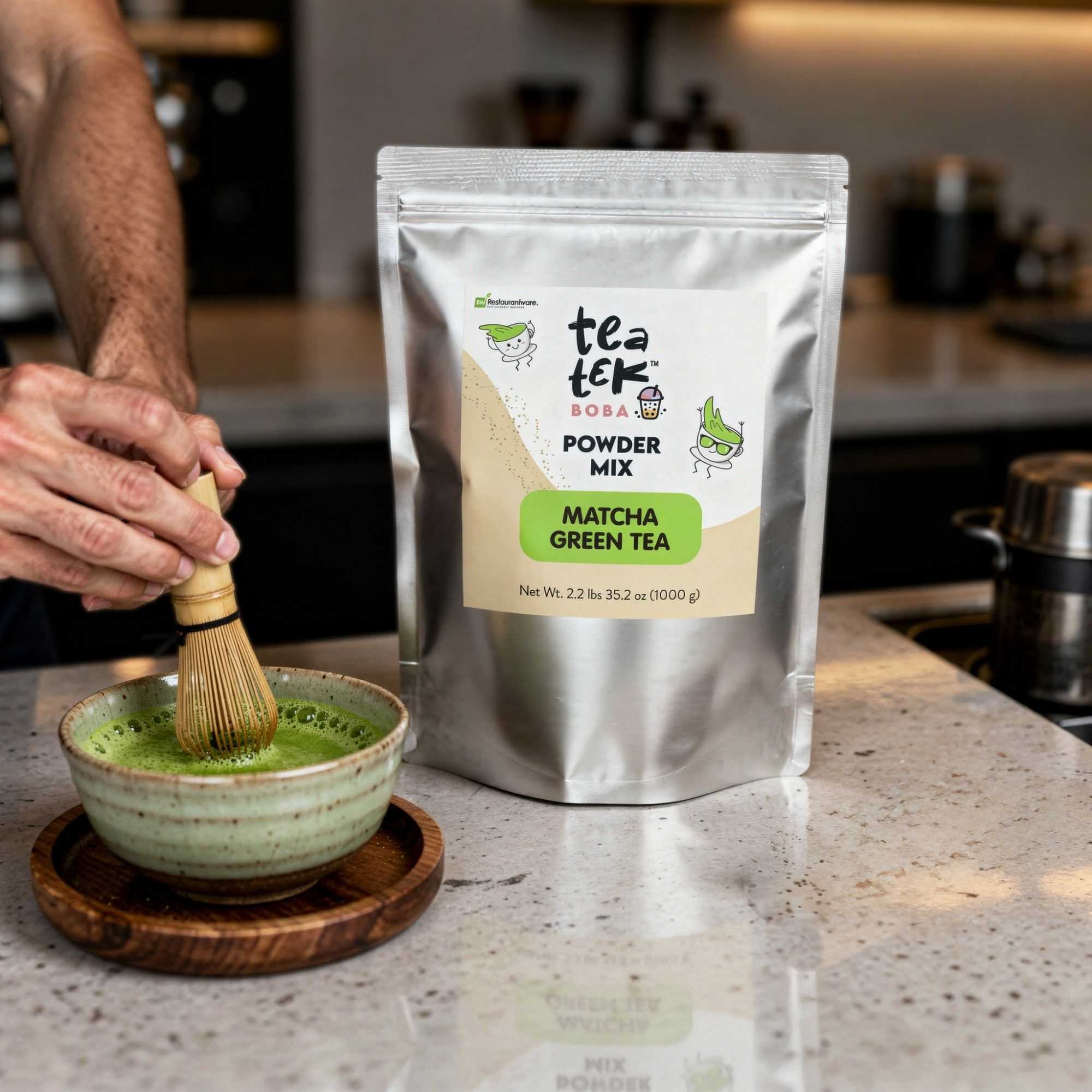 Tea Tek 35.2 oz Matcha Green Tea Powder Mix - 1 count box
