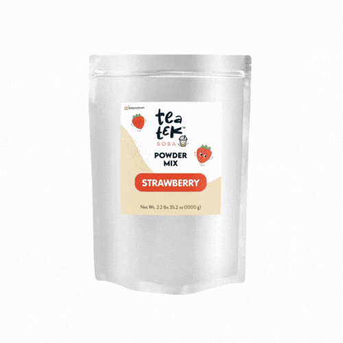Tea Tek 35.2 oz Strawberry Powder Mix - 1 count box