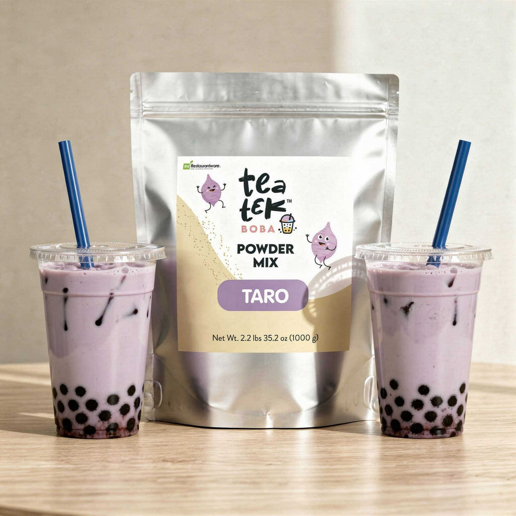 Tea Tek 35.2 oz Taro Powder Mix - 10 count box
