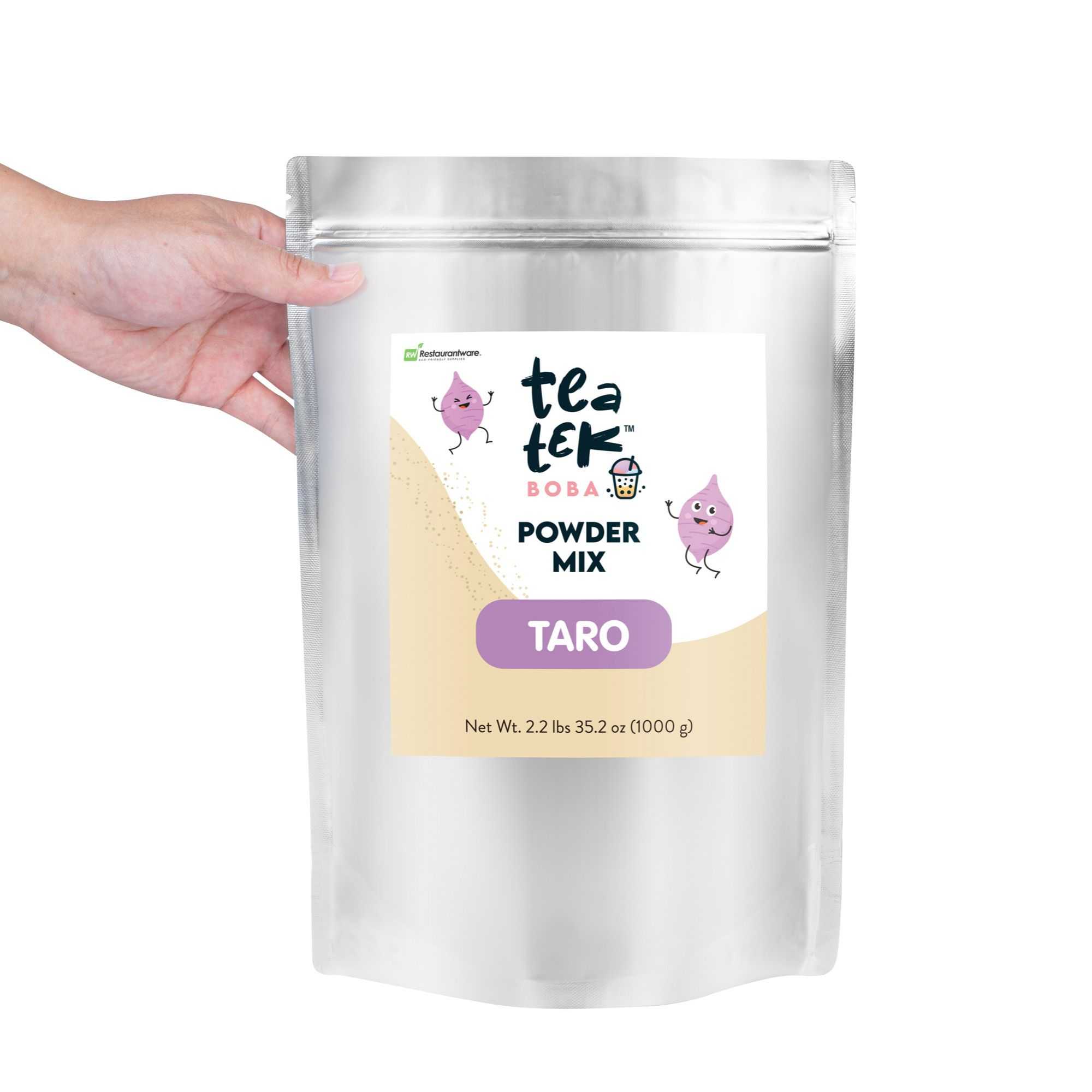 Tea Tek 35.2 oz Taro Powder Mix - 10 count box