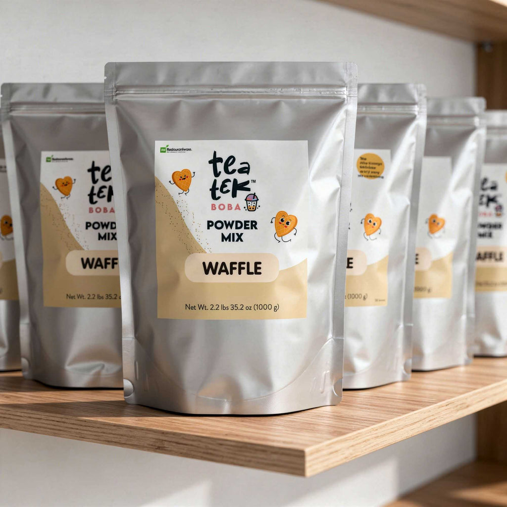 Tea Tek 35.2 oz Waffle Powder Mix - 10 count box