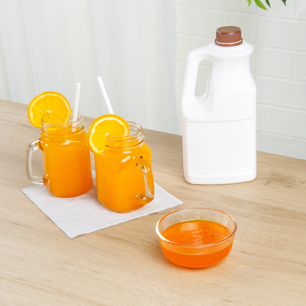 Tea Tek 64 fl. oz Orange Concentrated Syrup - 1 count box