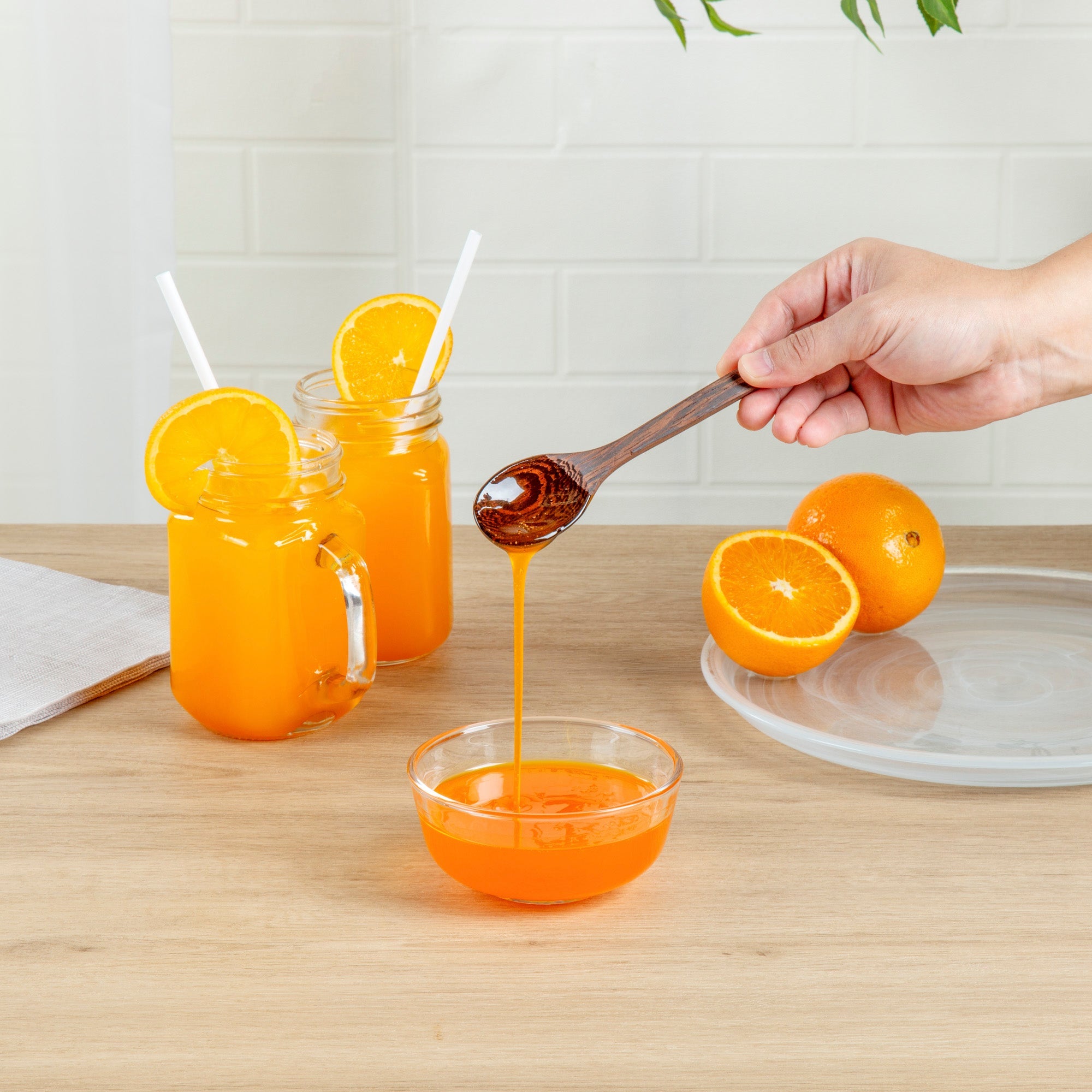 Tea Tek 64 fl. oz Orange Concentrated Syrup - 1 count box