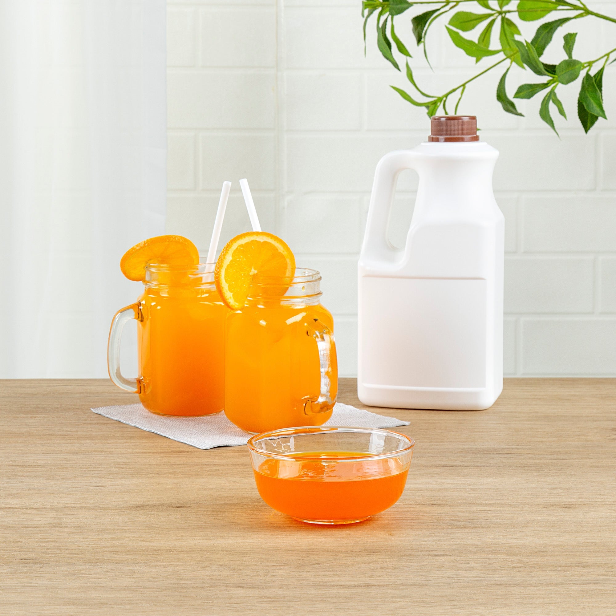 Tea Tek 64 fl. oz Orange Concentrated Syrup - 6 count box