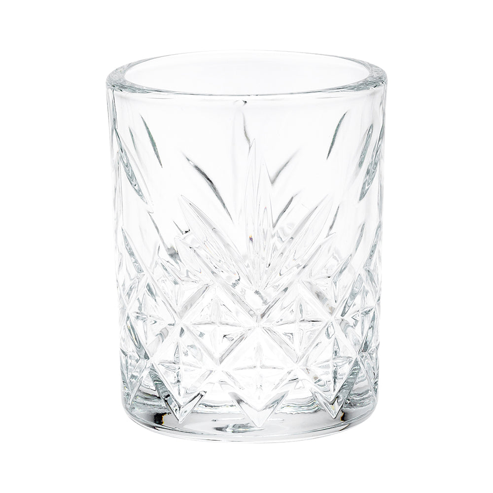 Timeless 2 oz Etched Shot Glass - 2" x 2" x 2 1/2" - 6 count box