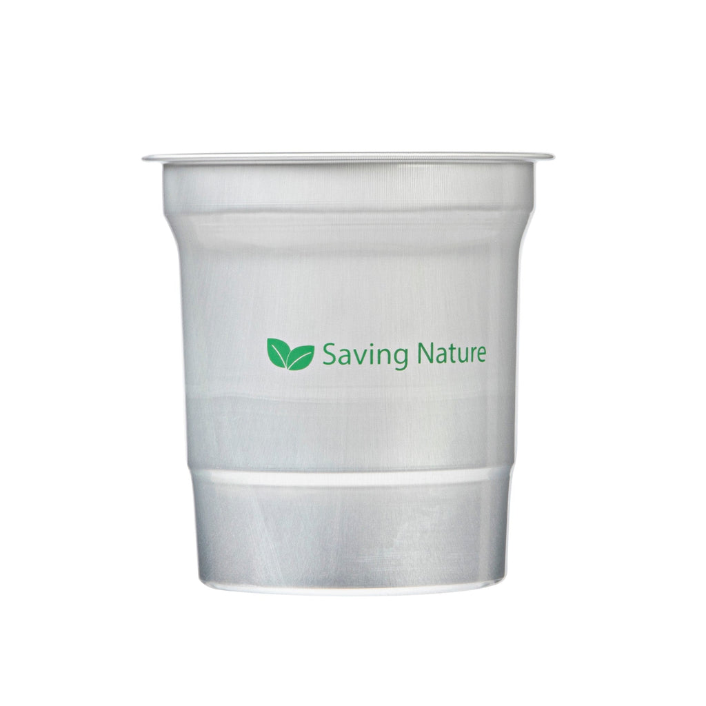 Saving Nature 16 oz Aluminum Drinking Cup - 3 3/4" x 3 3/4" x 4" - 10 count box