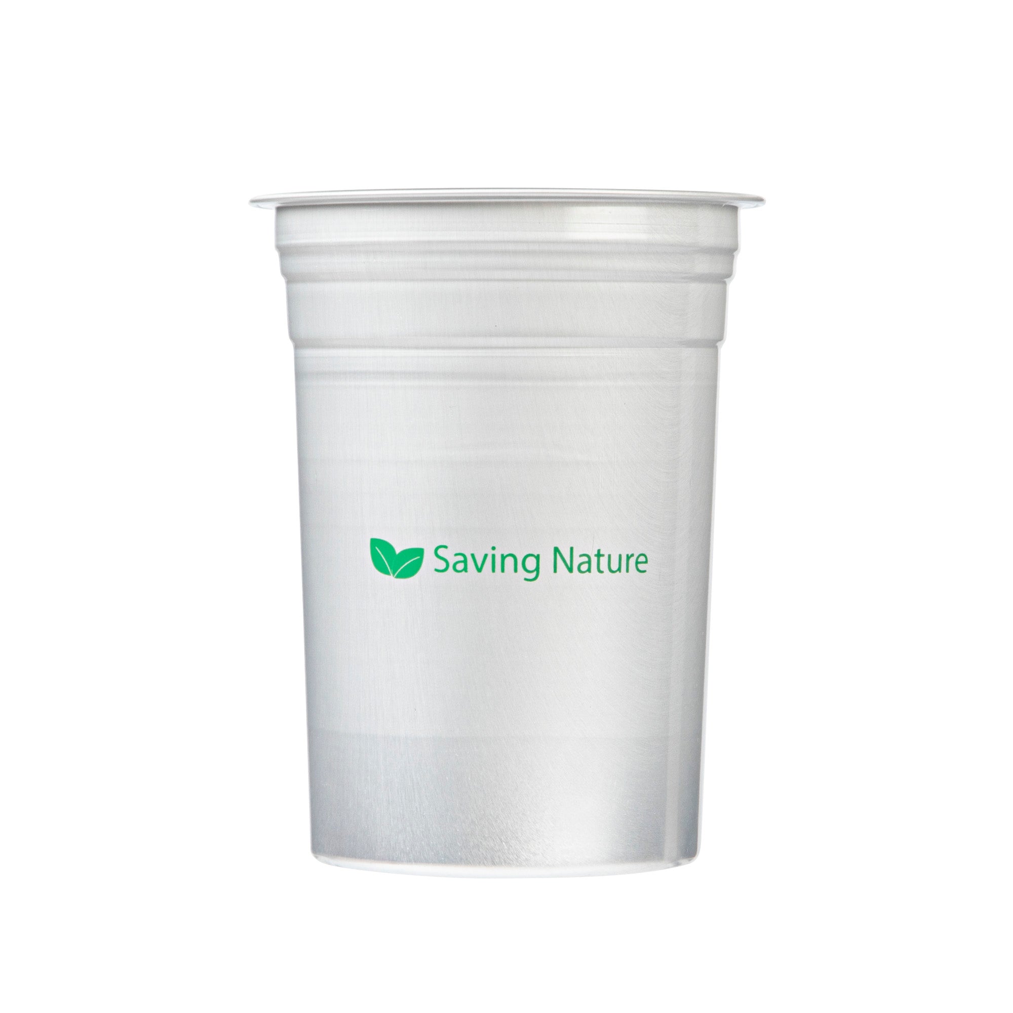 Saving Nature 20 oz Aluminum Drinking Cup - 3 3/4" x 3 3/4" x 5" - 10 count box