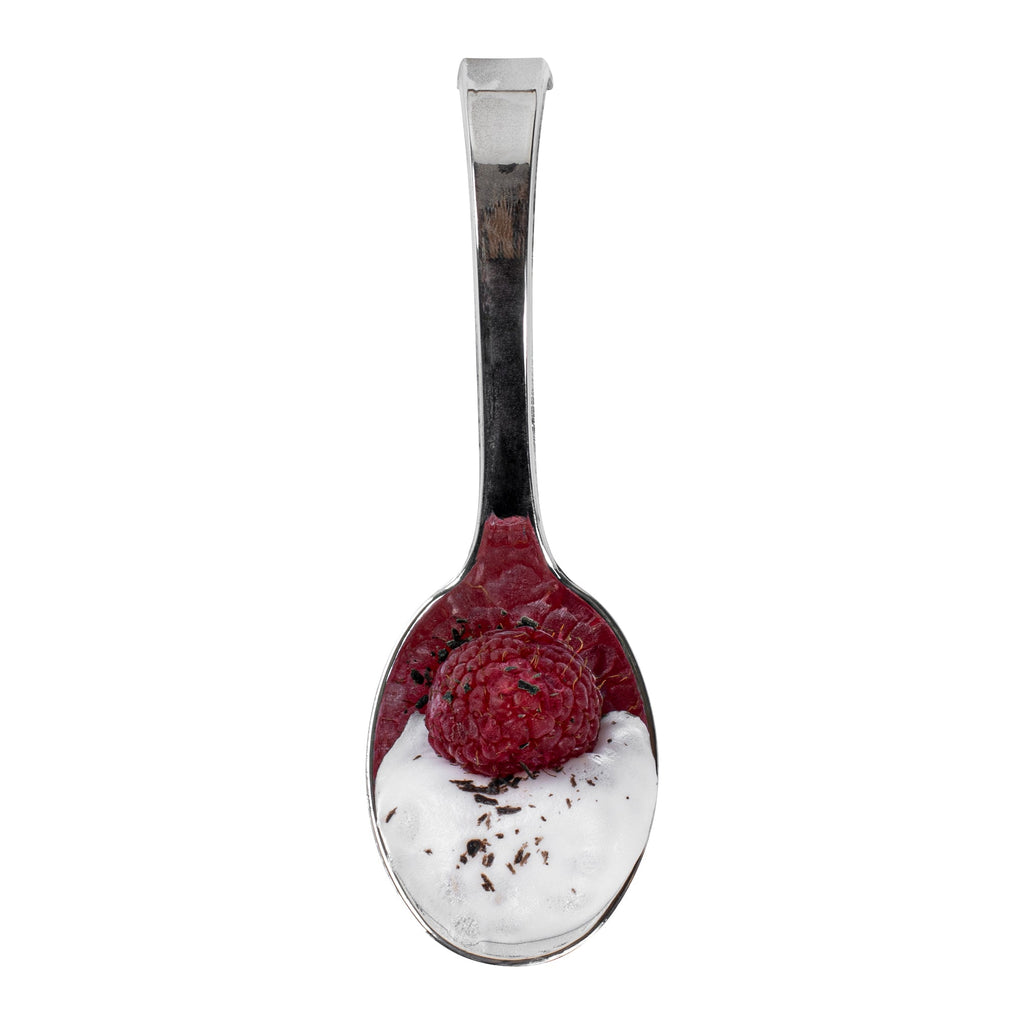 Mini Serve Silver Plastic Curly Tasting Spoon - 4" x 1" x 1 1/2" - 100 count box