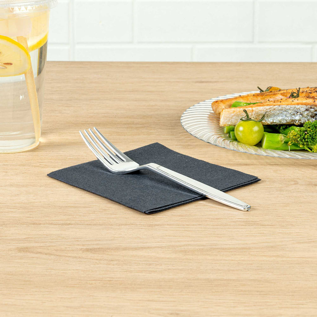 Argento Silver Plastic Fork - 7" - 250 count box