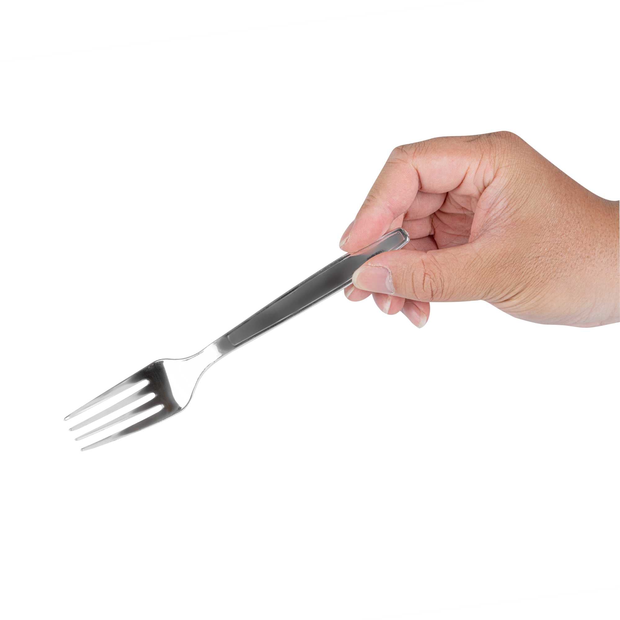Argento Silver Plastic Fork - 7" - 250 count box