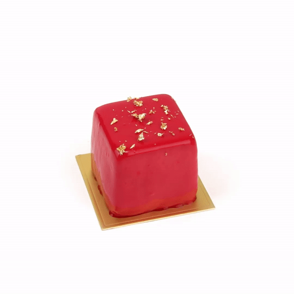 Pastry Tek Silicone Cube Baking Mold - 8-Compartment - 10 count box
