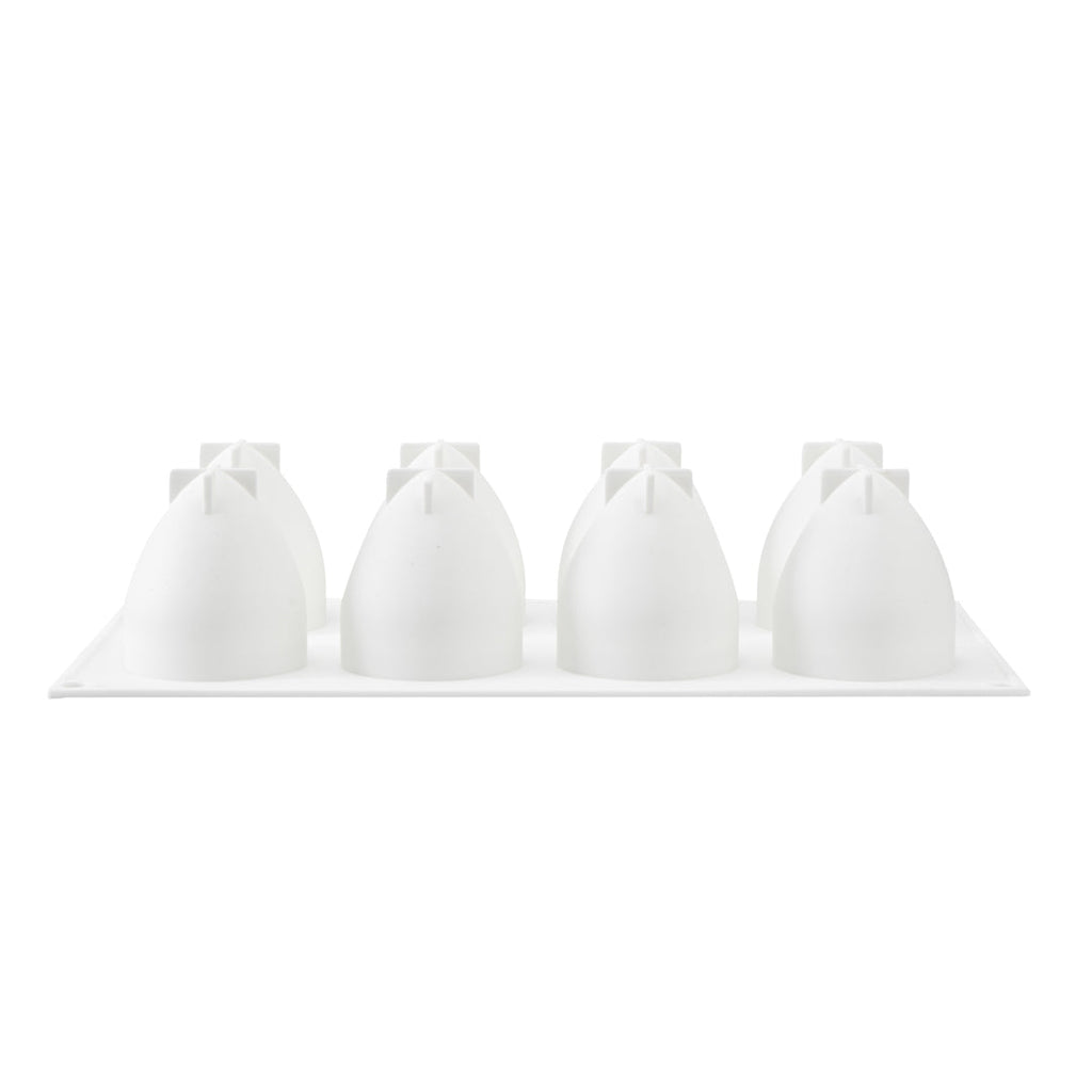 Pastry Tek Silicone Strawberry Baking Mold - 8-Compartment - 1 count box