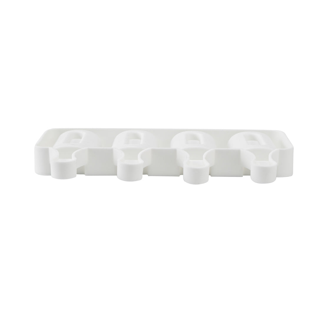 Pastry Tek Silicone Cylinder Popsicle Mold - 4-Compartment - 10 count box